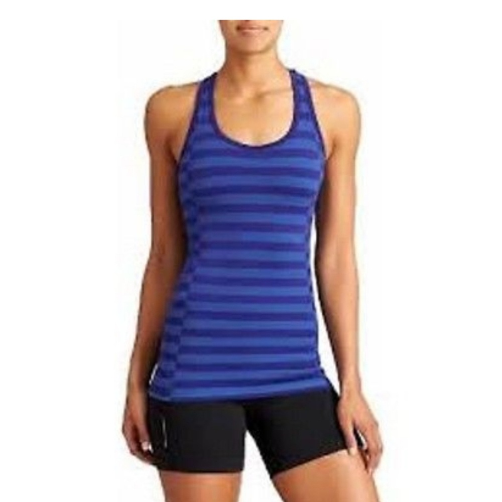 Athleta Rev Up Stripe Racerback Tank Top